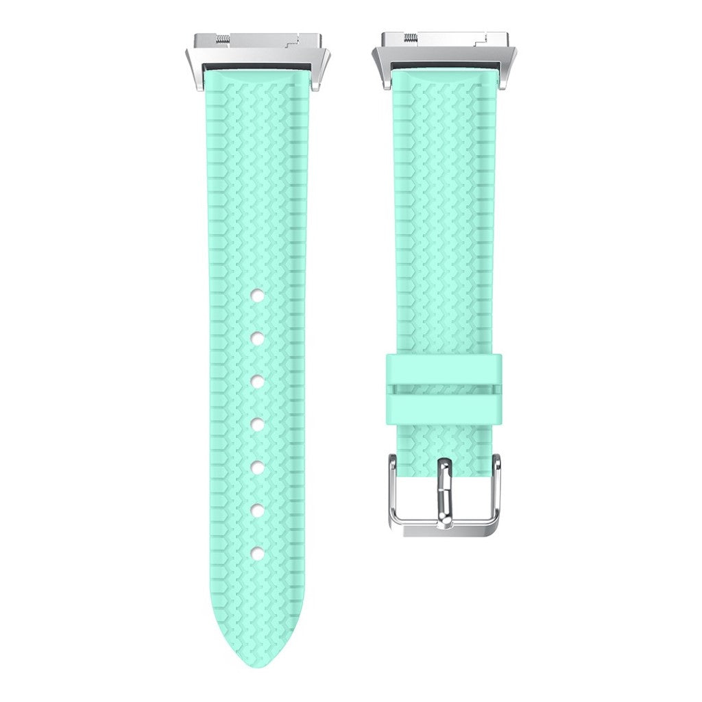 Vildt kønt Fitbit Ionic Silikone Rem - Grøn#serie_4