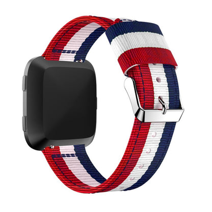Nydelig Fitbit Versa Nylon Rem - Flerfarvet#serie_6