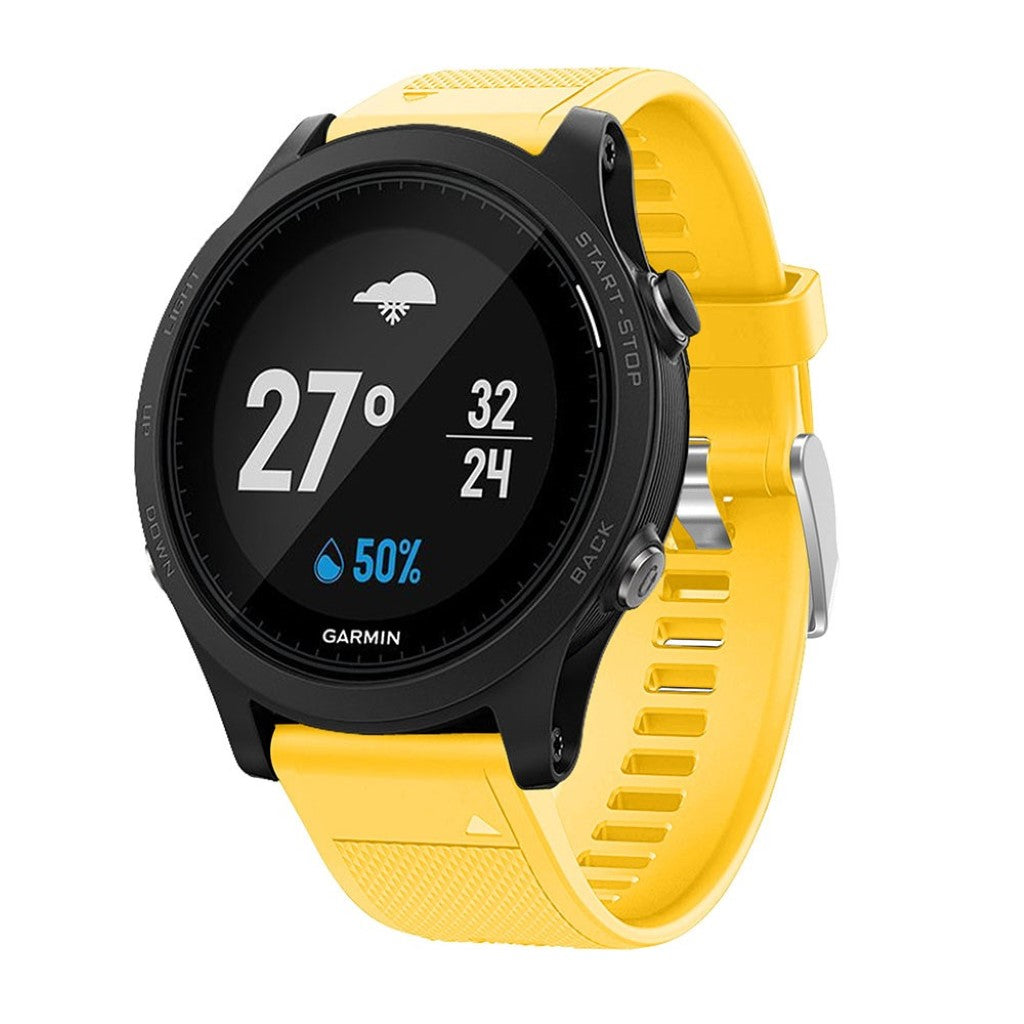 Meget godt Garmin Forerunner 935 Silikone Rem - Gul#serie_7