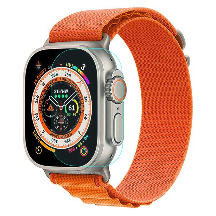 Apple Watch Ultra Silikone Skærmbeskytter - Gennemsigtig#serie_584
