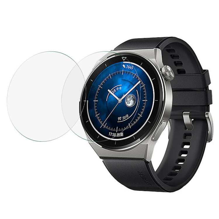 2stk Huawei Watch GT 3 Pro 43mm Hærdet Glas Skærmbeskytter - Gennemsigtig#serie_372