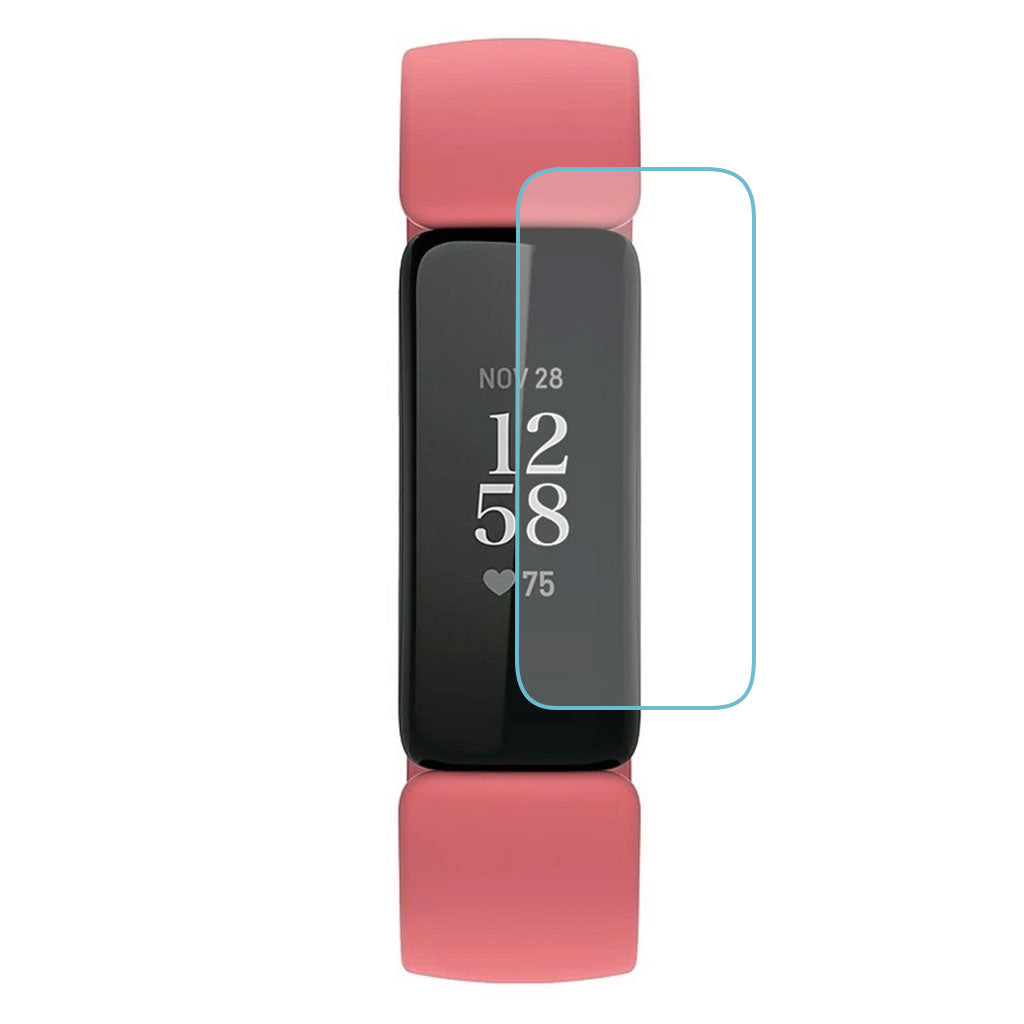 Fitbit Inspire 2 Silikone Skærmbeskytter - Gennemsigtig#serie_636