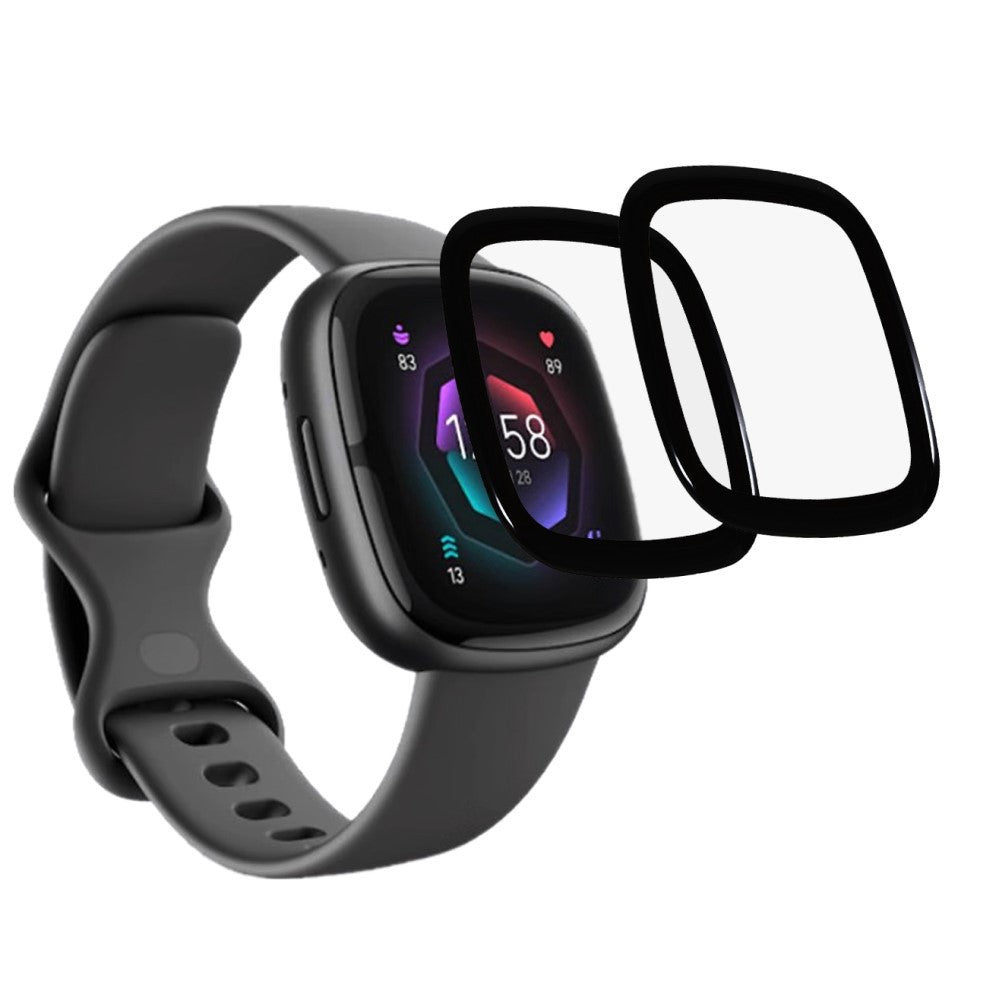 美品Fitbit SENSE 2 SHADOW GREY スマートウォッチ Fitbit Sense 2 - Advanced Health & Fitness Smartwatch