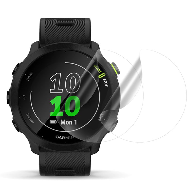 2stk Garmin Forerunner 158 Plastik  HD Skærmbeskytter - Gennemsigtig#serie_174