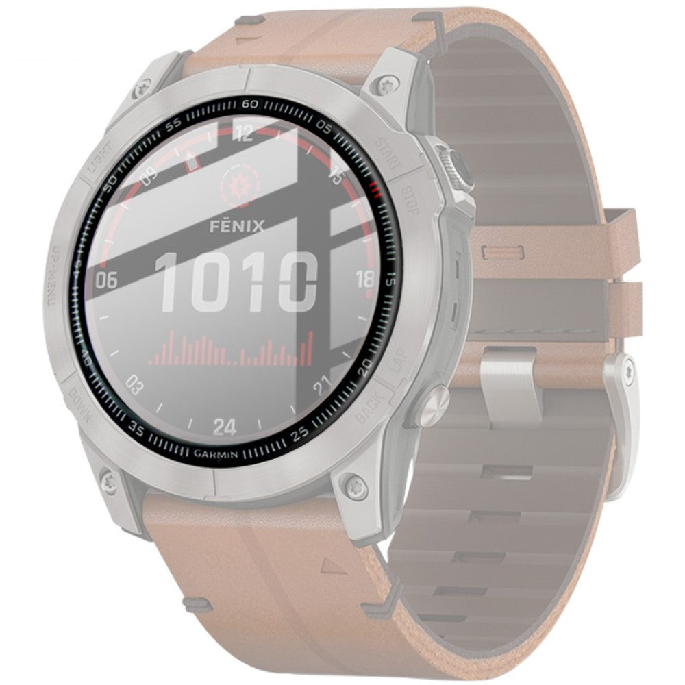 Garmin Fenix 7X Plastik  HD Skærmbeskytter - Gennemsigtig#serie_203