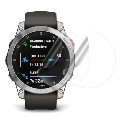 2stk Garmin Epix Plastik Skærmbeskytter - Gennemsigtig#serie_178