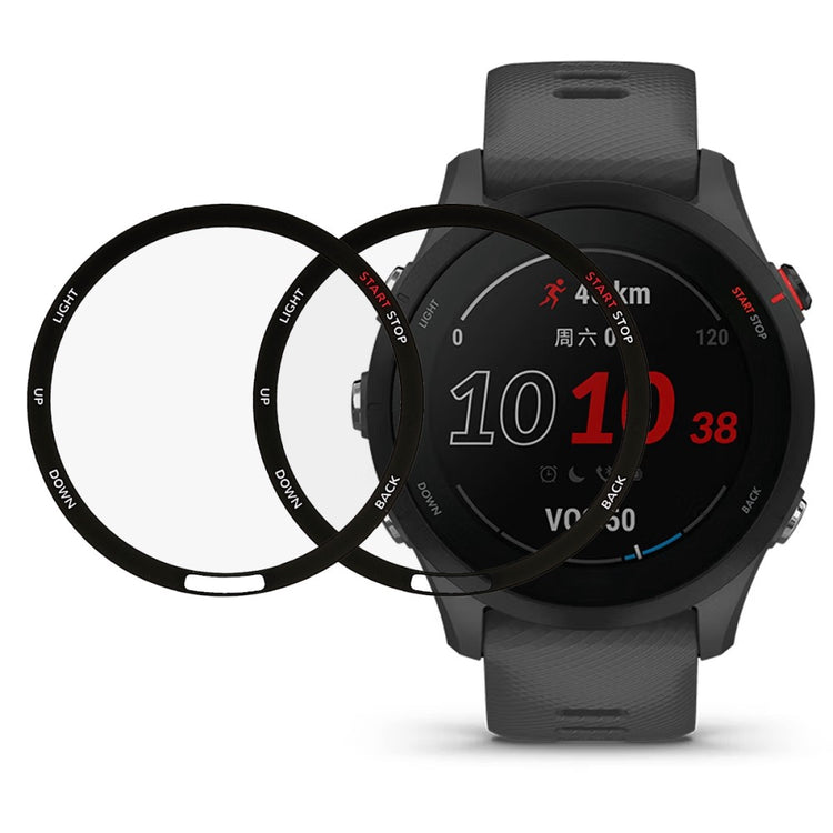 2stk Garmin Forerunner 255 Plastik Skærmbeskytter - Gennemsigtig#serie_238