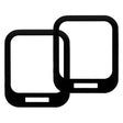 2pcs Amazfit Pop Plastic Screen Protector