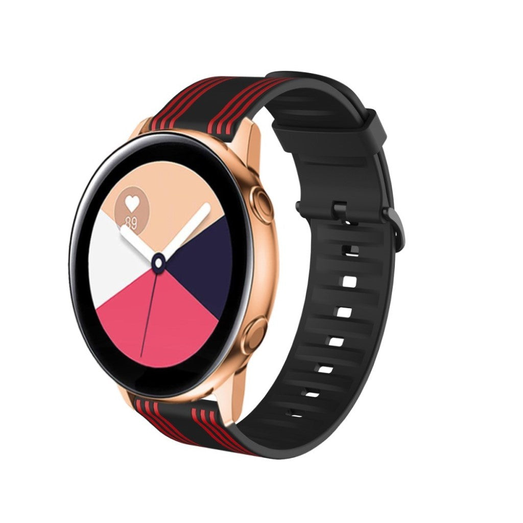 Pænt Universal Silikone Rem - Rød#serie_3
