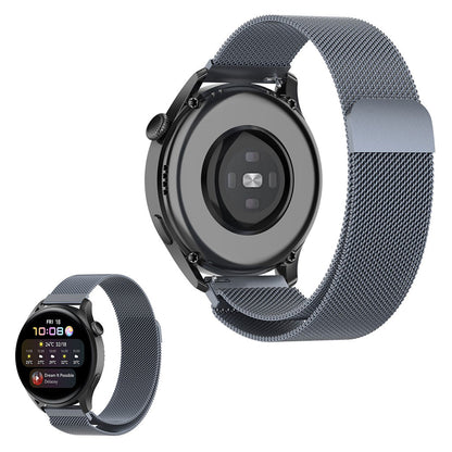 22mm Universal stainless steel watch strap - Space Gray#serie_1