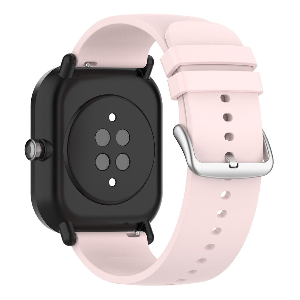22mm Universal silicone watch strap - Light Pink#serie_5