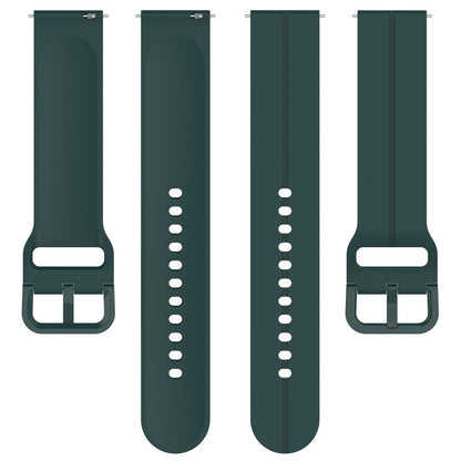 Meget Flot Silikone Universal Rem passer til Smartwatch - Grøn#serie_2