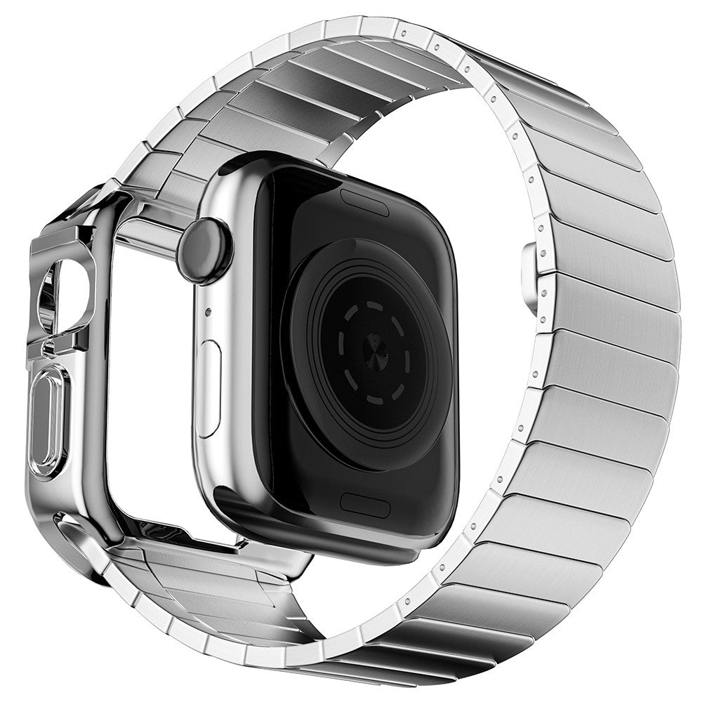 Apple Watch Series 7 41mm  Silikone Bumper  - Guld#serie_4