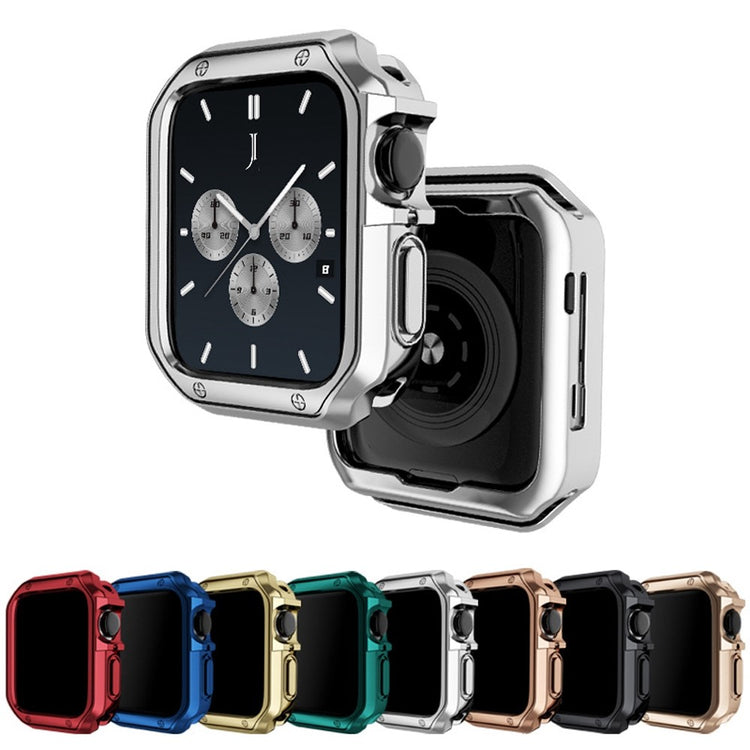 Apple Watch Series 7 41mm  Silikone Bumper  - Guld#serie_4