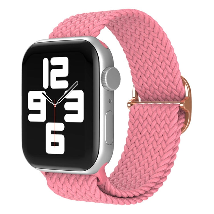 Vildt skøn Apple Watch Series 7 41mm Stof Urrem - Pink#serie_5