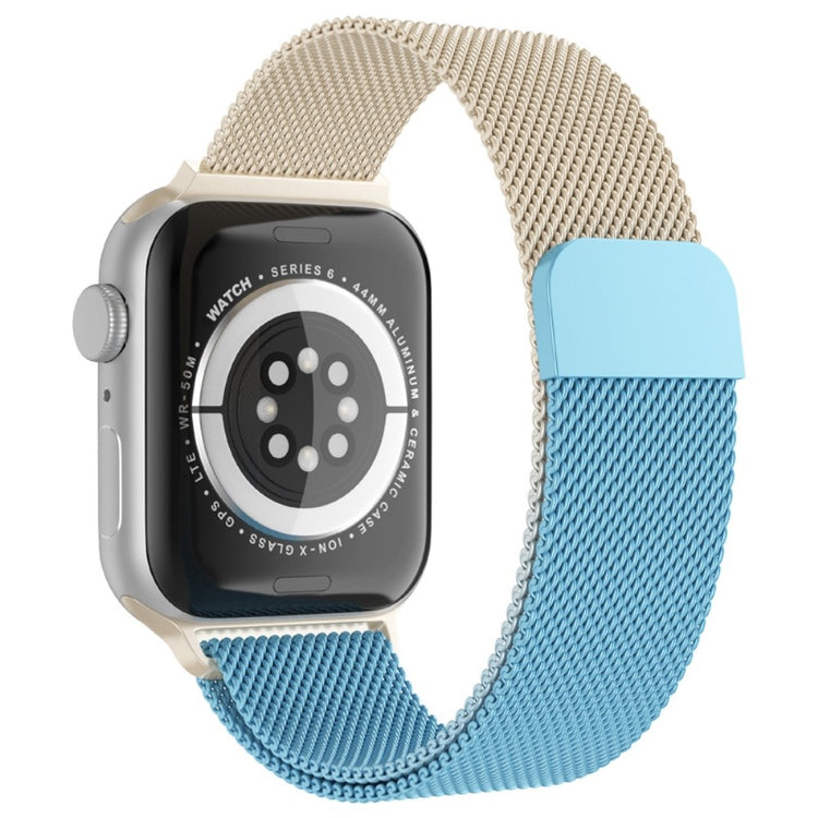 Super kønt Apple Watch Series 7 41mm Metal Rem - Flerfarvet#serie_9