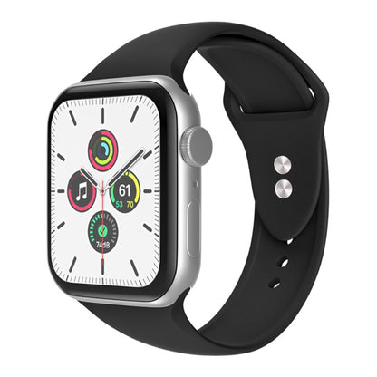 Meget cool Universal Apple Silikone Urrem - Sort#serie_2