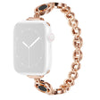 Very pleasant Universel Apple Metal and Rhinestone Strap