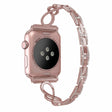 Sweet Universel Apple Metal and Rhinestone Strap