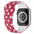 Incredibly Durable Apple Watch Series 7 45mm Silicone Strap - Size: L