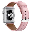 Elegant Apple Watch Series 7 45mm Genuine Leather Strap