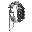 Sweet Apple Watch Series 7 45mm Metal And Rhinestone Strap