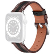 Durable Apple Watch Series 7 45mm Genuine Leather Strap