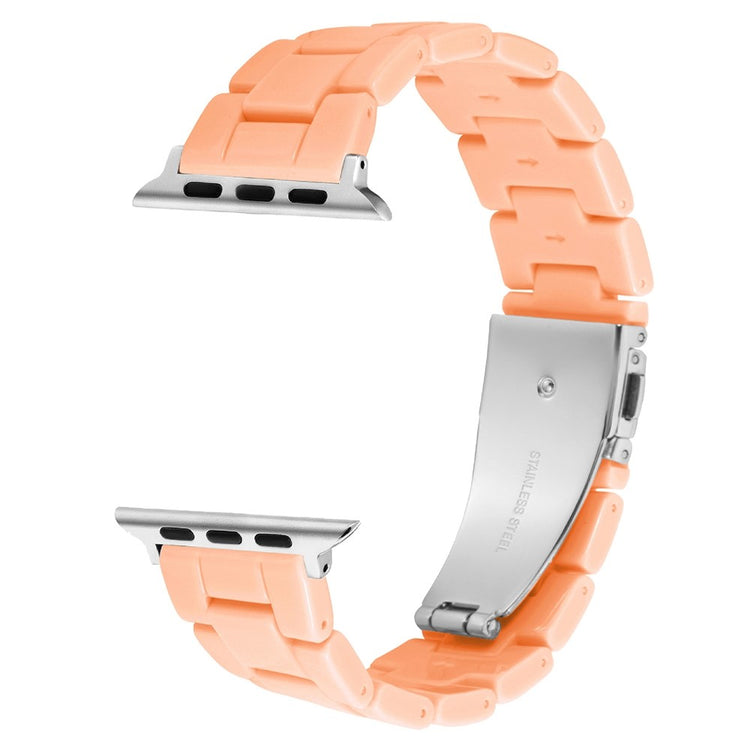 Tidsløst Apple Watch Series 7 45mm  Rem - Orange#serie_12