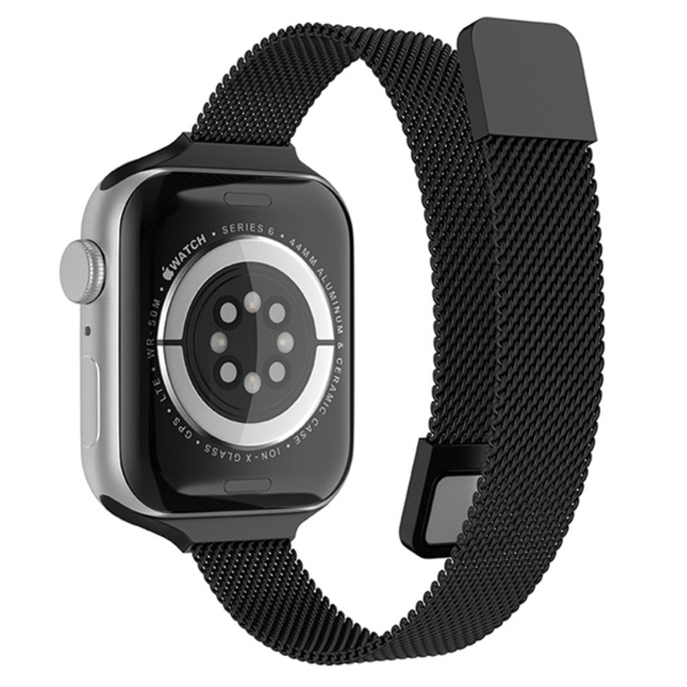 Meget godt Apple Watch Series 7 45mm Metal Rem - Sort#serie_9