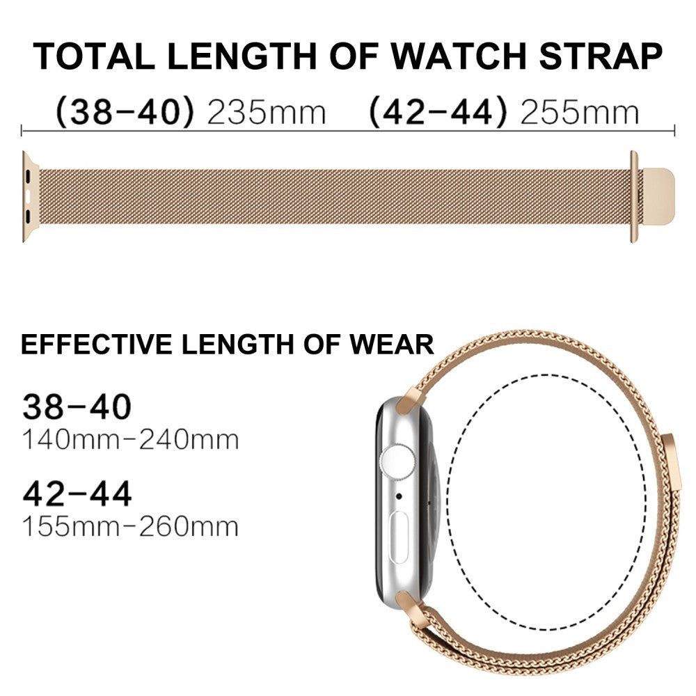 Helt vildt smuk Apple Watch Series 7 45mm Metal Urrem - Flerfarvet#serie_1