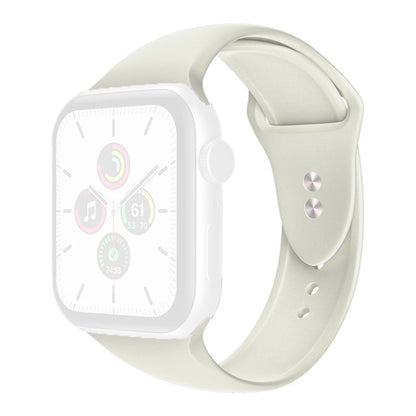 Elegant Universal Apple Silikone Rem - Hvid#serie_4