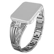 Sweet Apple Smartwatch Metal And Rhinestone Universel Strap