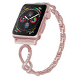 Increadibly cute Universel Apple Metal and Rhinestone Strap