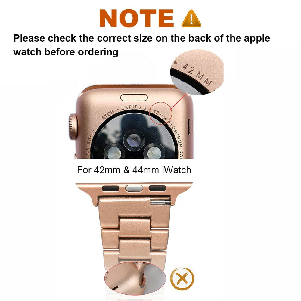 Rigtigt kønt Universal Apple Metal og Rhinsten Rem - Pink#serie_1