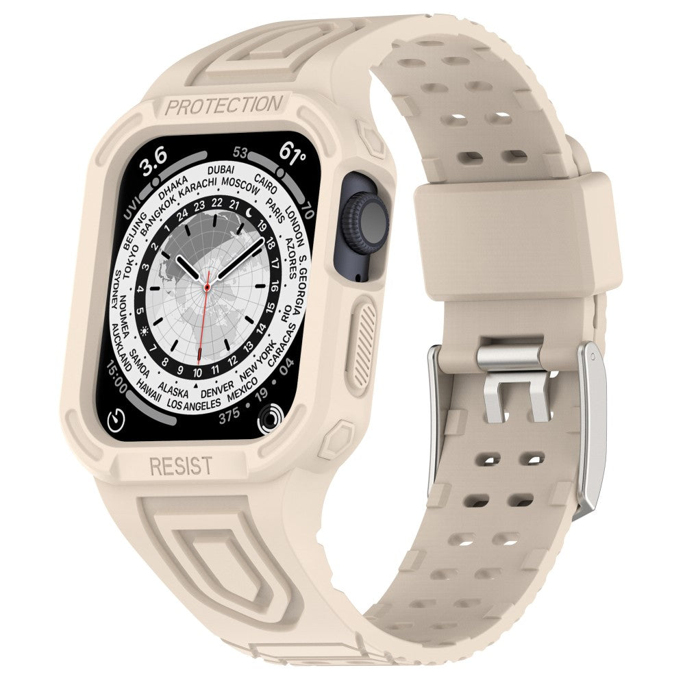 Vildt Flot Plastik Rem passer til Apple Watch Ultra - Hvid#serie_8