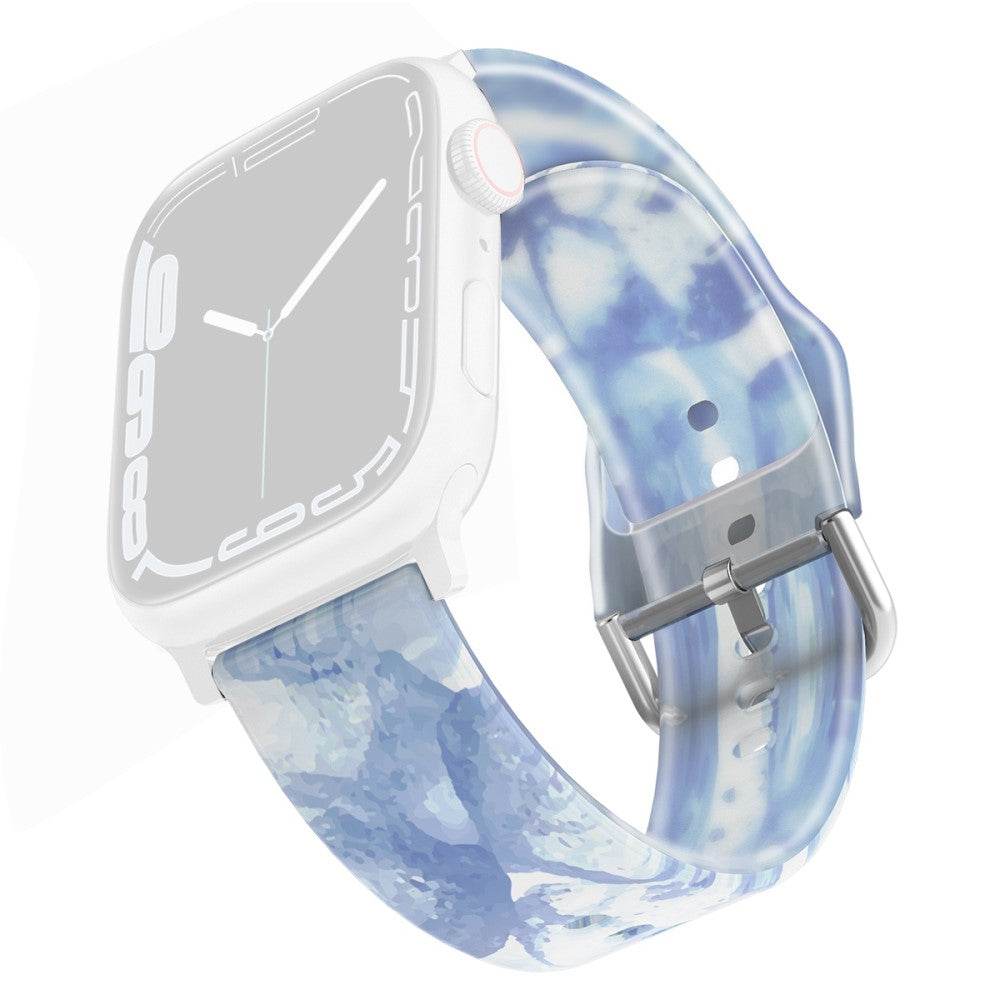 Vildt holdbart Universal Apple Silikone Rem - Blå#serie_1