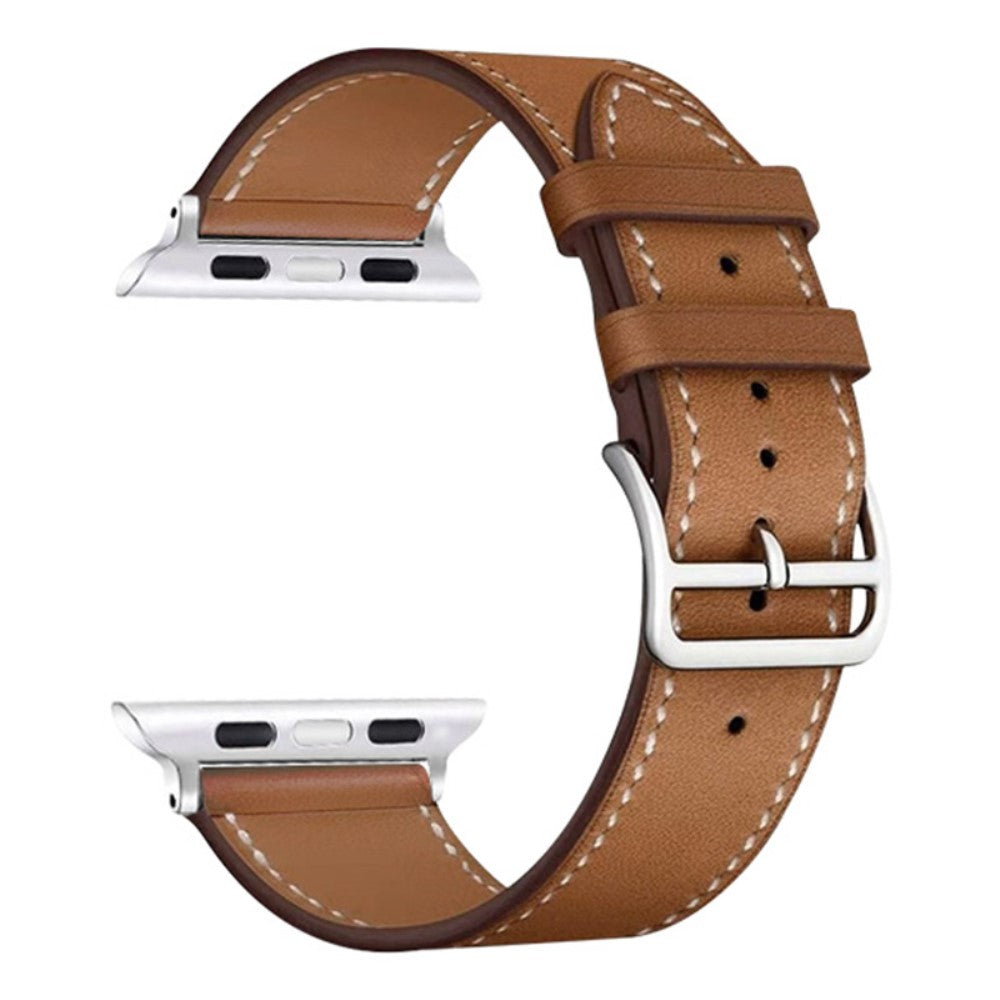 Helt vildt elegant Universal Apple Kunstlæder Rem - Brun#serie_2
