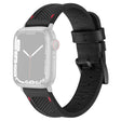 Fashionable Universel Apple Genuine Leather and Nylon Strap