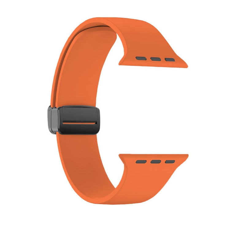 Meget Smuk Silikone Universal Rem passer til Apple Smartwatch - Orange#serie_3