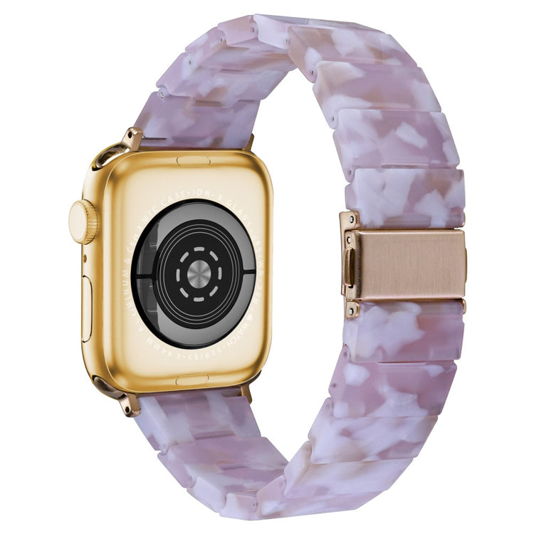 Meget Hårdfør Plastik Universal Rem passer til Apple Smartwatch - Pink#serie_3