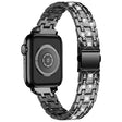 Great Apple Smartwatch Metal And Rhinestone Universel Strap