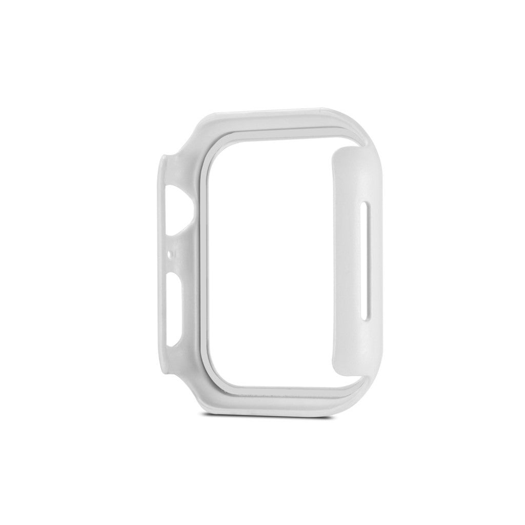 Apple Watch Series 1-3 42mm Mat Plastik Bumper  - Hvid#serie_2