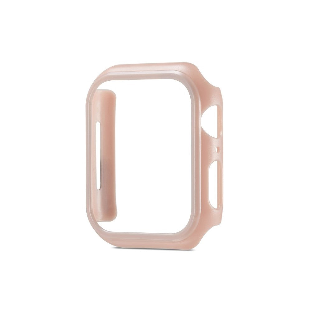 Apple Watch Series 1-3 42mm Mat Plastik Bumper  - Pink#serie_3