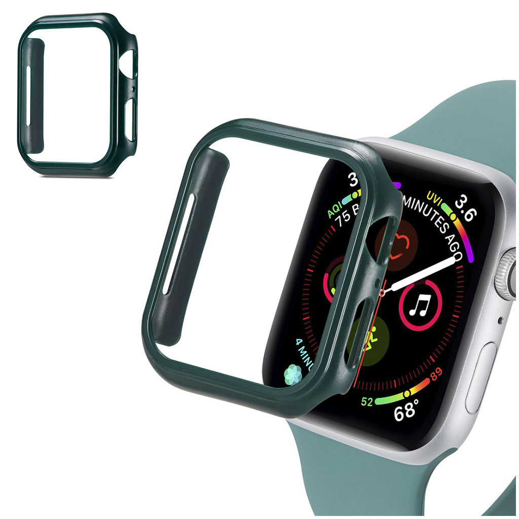 Apple Watch Series 1-3 42mm Mat Plastik Bumper  - Grøn#serie_4