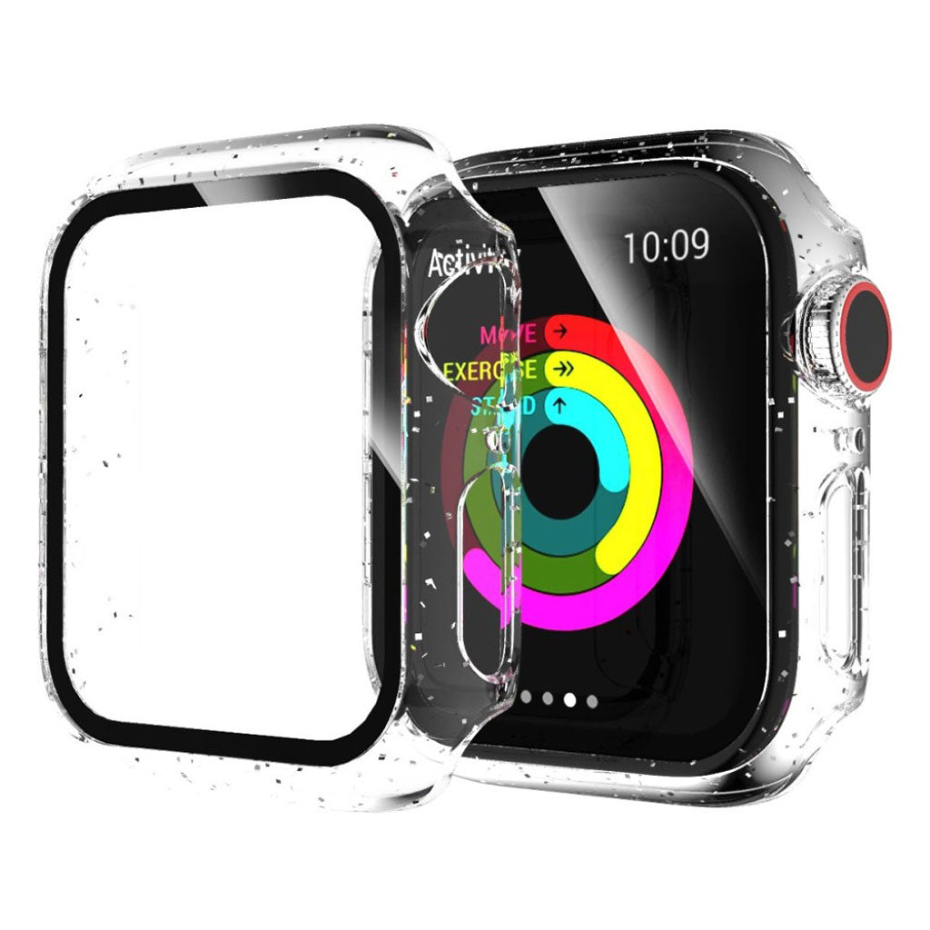 Beskyttende Apple Watch Series 1-3 42mm Plastik Cover - Sølv#serie_6