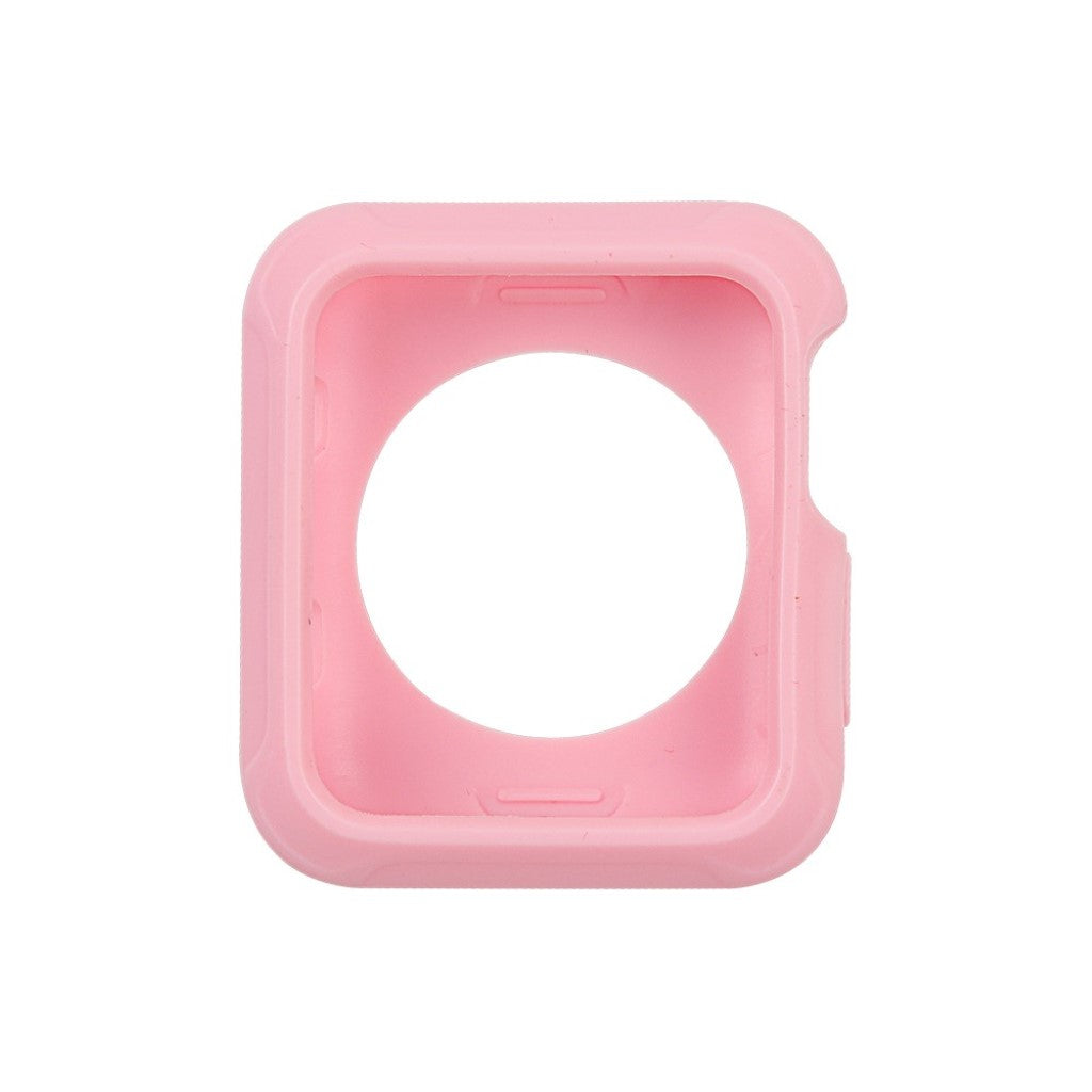 Mega Fed Apple Watch Series 1-3 38mm Silikone Cover - Pink#serie_5