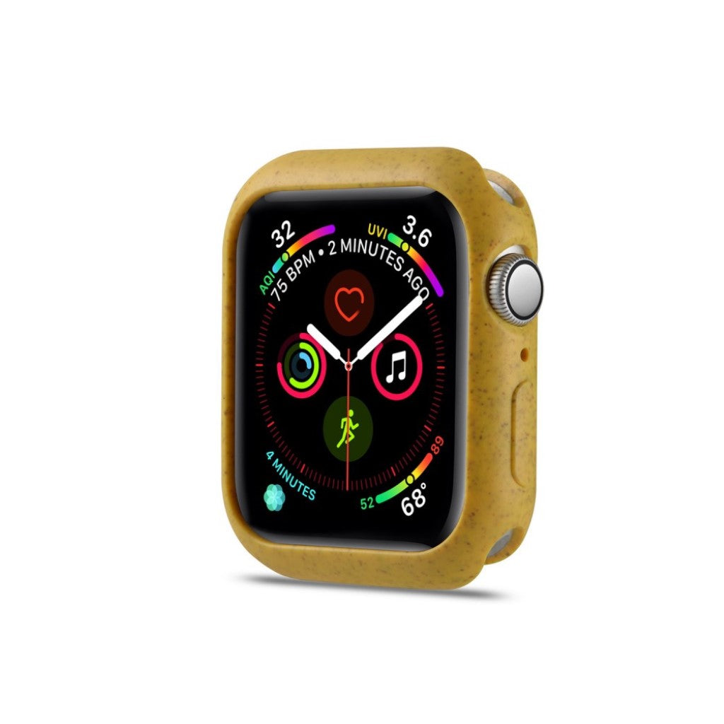 Rigtigt Fint Apple Watch Series 1-3 38mm Silikone Cover - Gul#serie_4