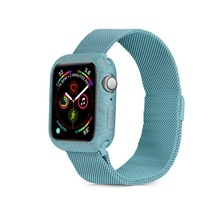 Rigtigt Fint Apple Watch Series 1-3 38mm Silikone Cover - Blå#serie_6