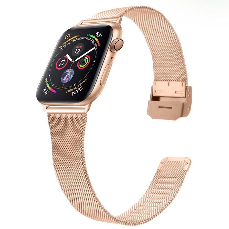 Stilren Apple Watch Series 1-3 38mm Metal Rem - Pink#serie_5