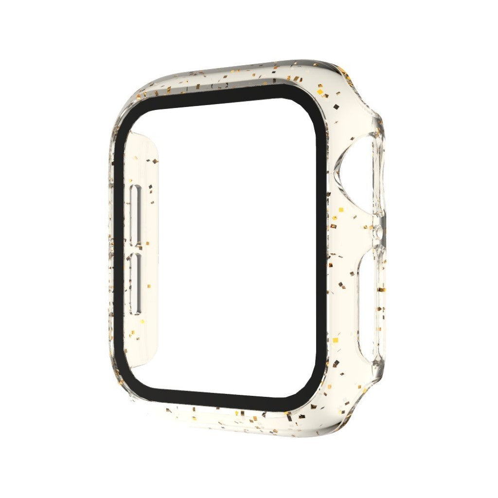 Super Pænt Apple Watch Series 1-3 38mm Plastik Cover - Guld#serie_2